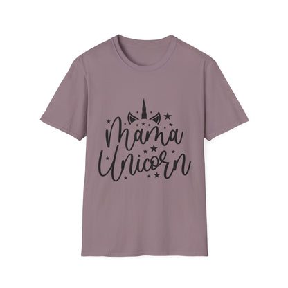 Mama Unicorn Unisex Softstyle T-Shirt - Fun & Stylish Gift for Moms