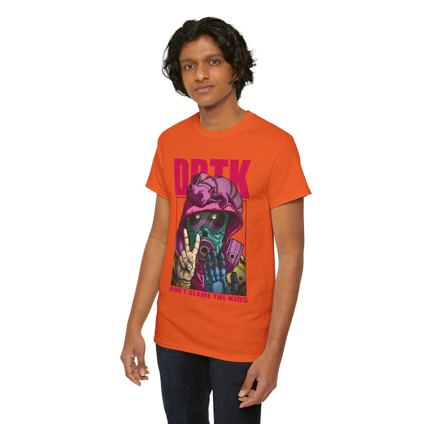 Unisex Heavy Cotton Tee - 'Don't Blame The Kids' Graphic T-Shirt for Trendy Streetwear Lovers