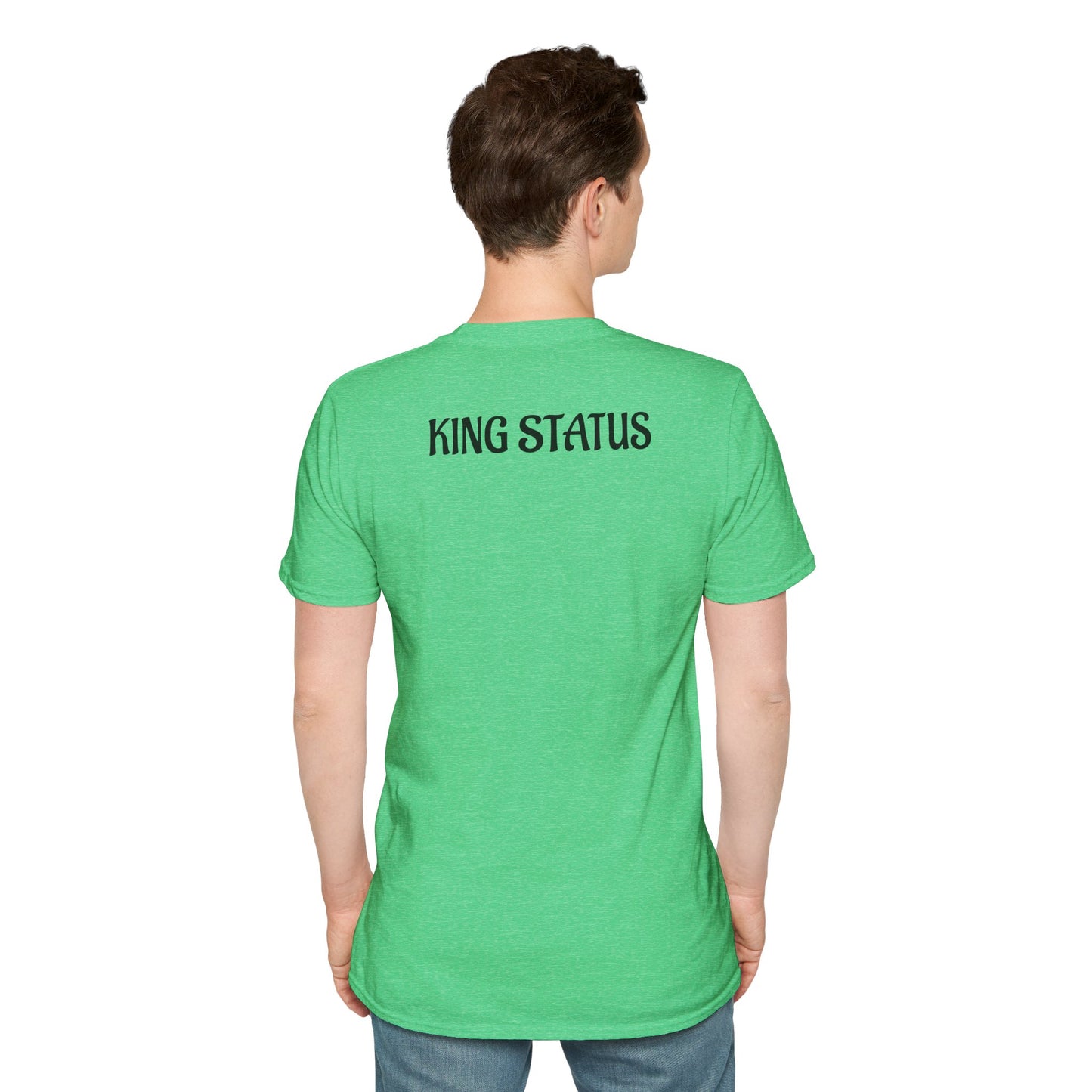 King Status Gorilla T-Shirt | Unisex Softstyle Tee for Casual Wear