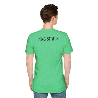 King Status Gorilla T-Shirt | Unisex Softstyle Tee for Casual Wear