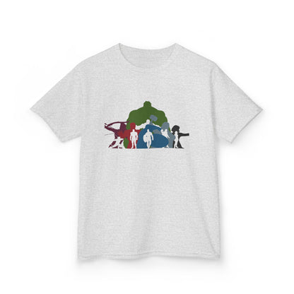 Superhero Kids Tee, Kids Heavy Cotton™ Shirt, Cartoon Character Tee, Youth Graphic Tee, Fun Gift for Children