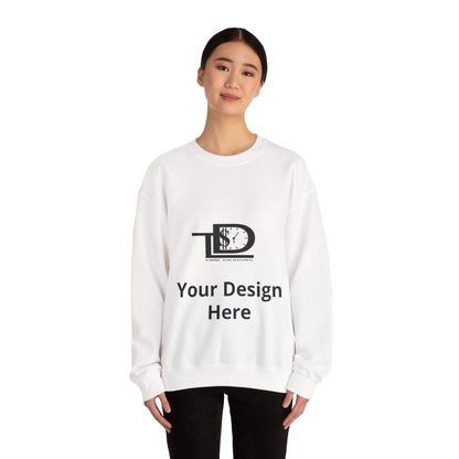 Crewneck Sweatshirt — Custom Your Design Here Classic Pullover