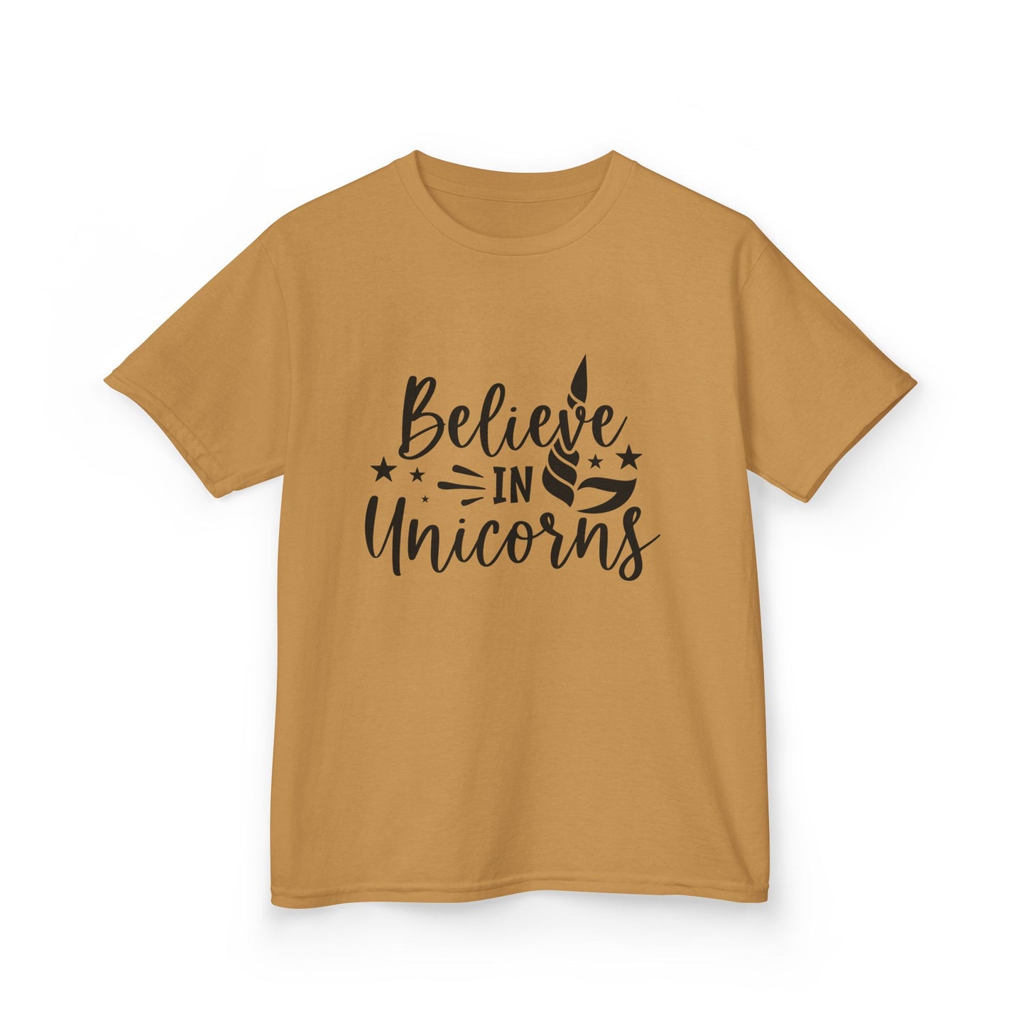 Believe in Unicorns Kids T-Shirt - Inspirational Cotton Tee for Dreamers