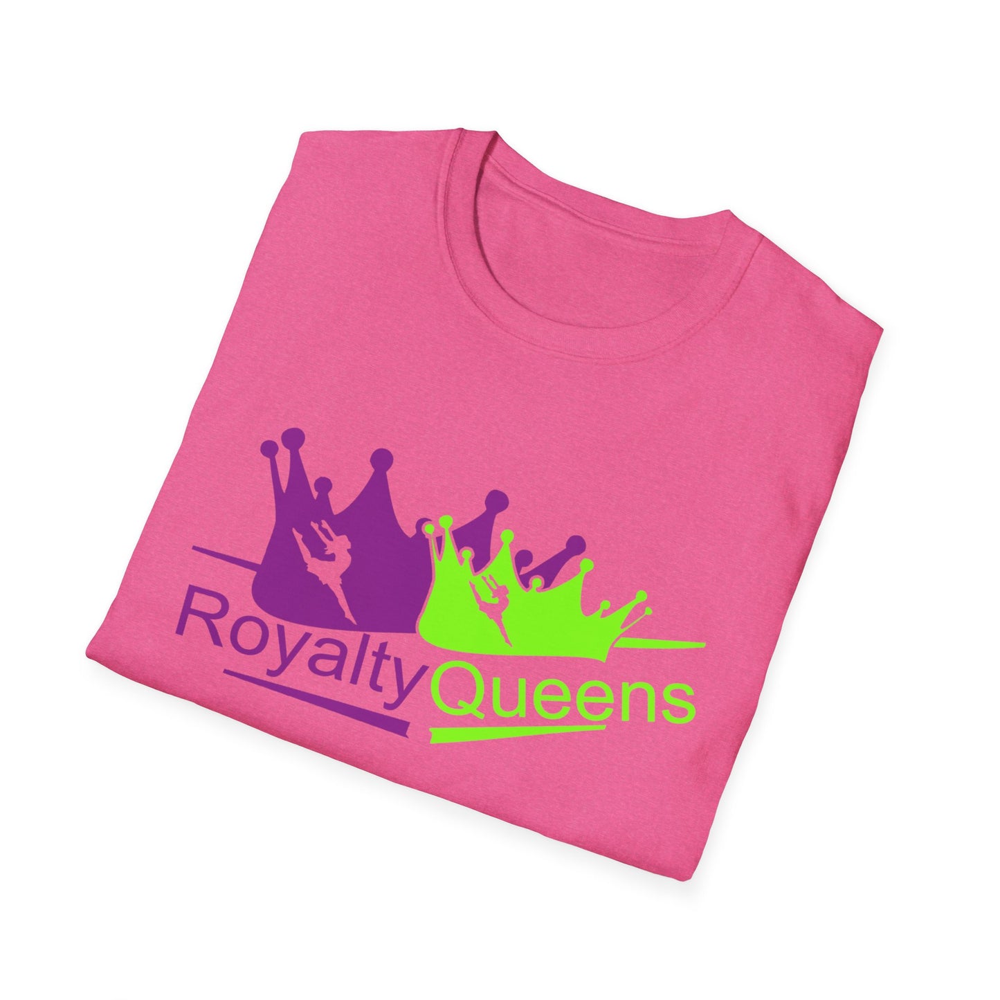 Royalty Queens Unisex T-Shirt | Fun Graphic Tee for Gifts, Celebrations, Birthdays, Crown Lovers, Casual Wear