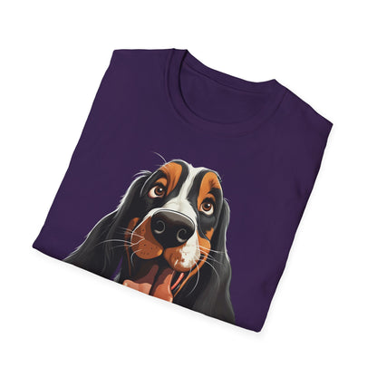 Cute Dog Graphic Unisex Softstyle T-Shirt - Perfect for Pet Lovers