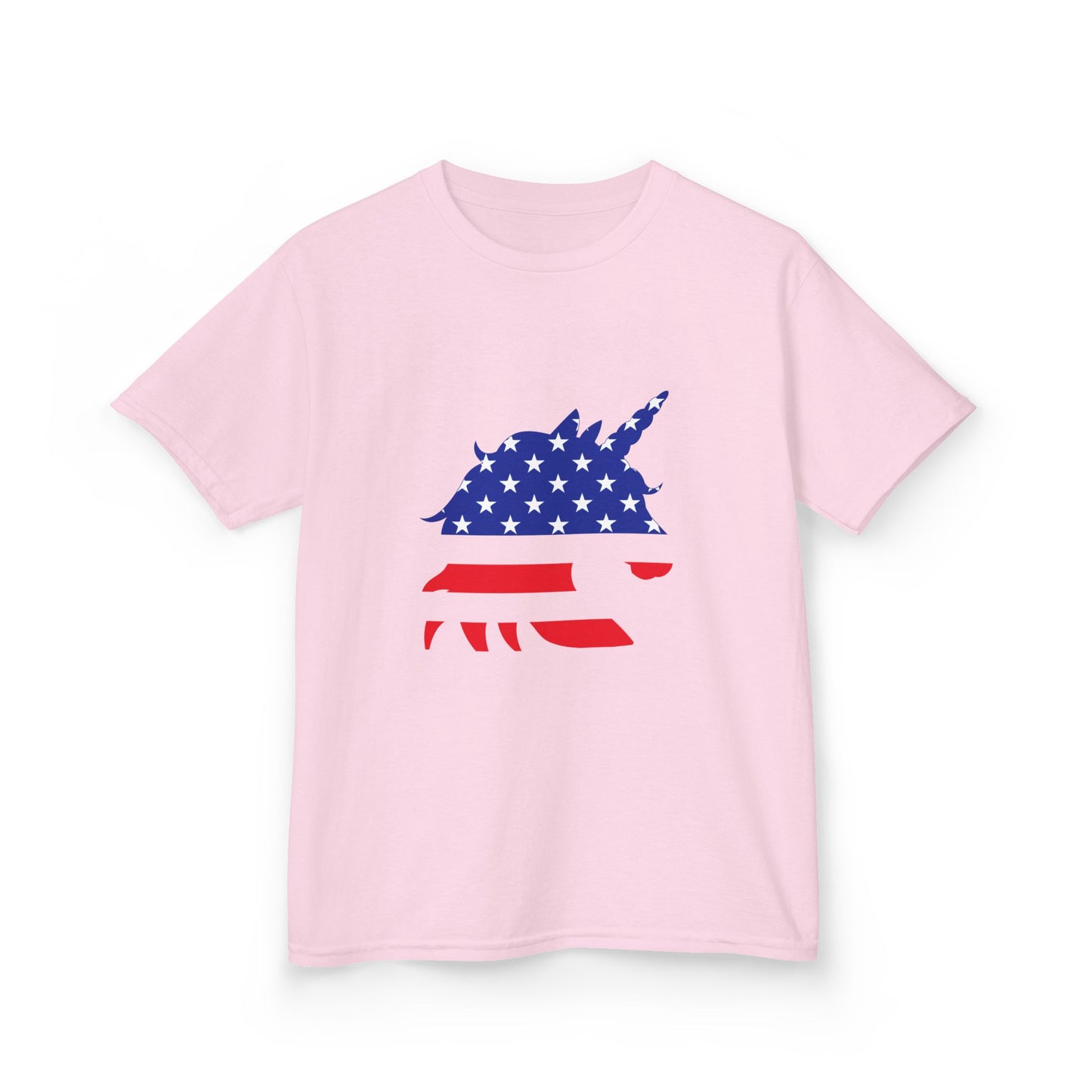 Patriotic Unicorn Kids Heavy Cotton Tee