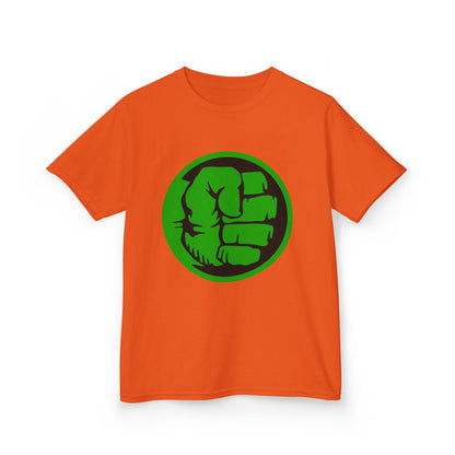 Kids Heavy Cotton™ Tee Featuring Bold Fist Graphic, Fun for Kids, Stylish T-Shirt, Unique Gift for Boys, Playwear, Birthday Gift, [...]