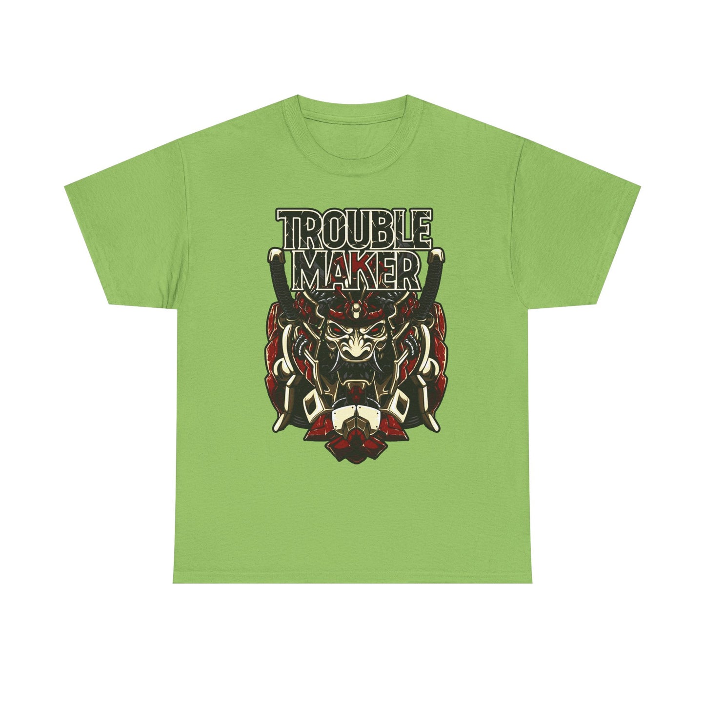Trouble Maker Graphic Tee - Unisex Heavy Cotton Shirt for Rebels and Mischiefs
