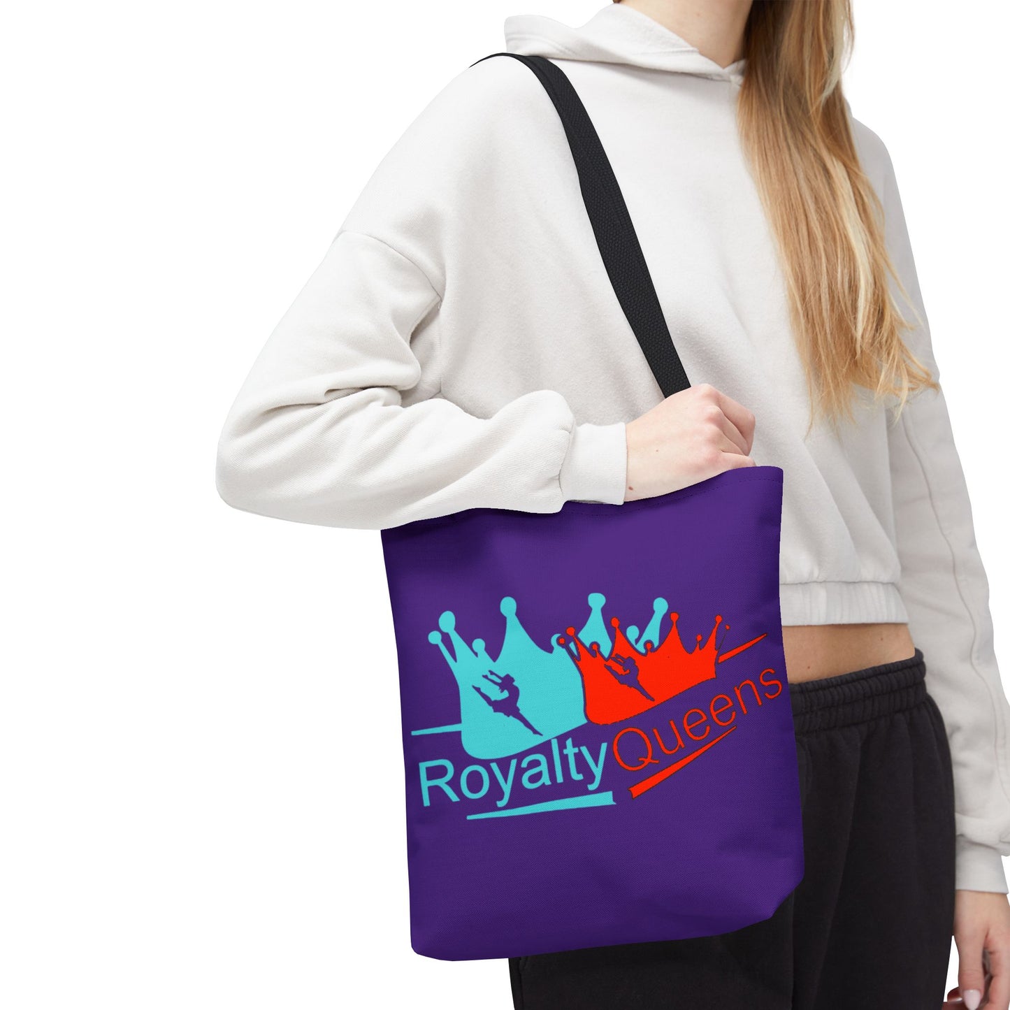 Royalty Queens Tote Bag | Colorful Reusable Shopping Bag, Gift for Queens, Birthday Gift, Inspirational Carryall, Women Empowerment Tote