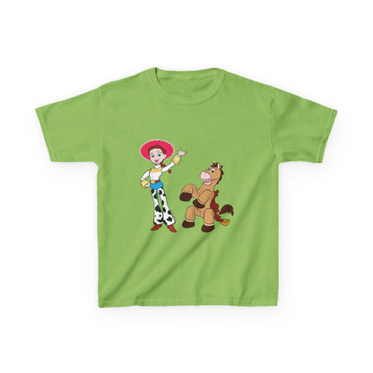 Kids Cowboy Adventure Tee, Children's Graphic T-Shirt, Fun Kids Wear, Western Theme Shirt, Birthday Gift, Casual Summer Top