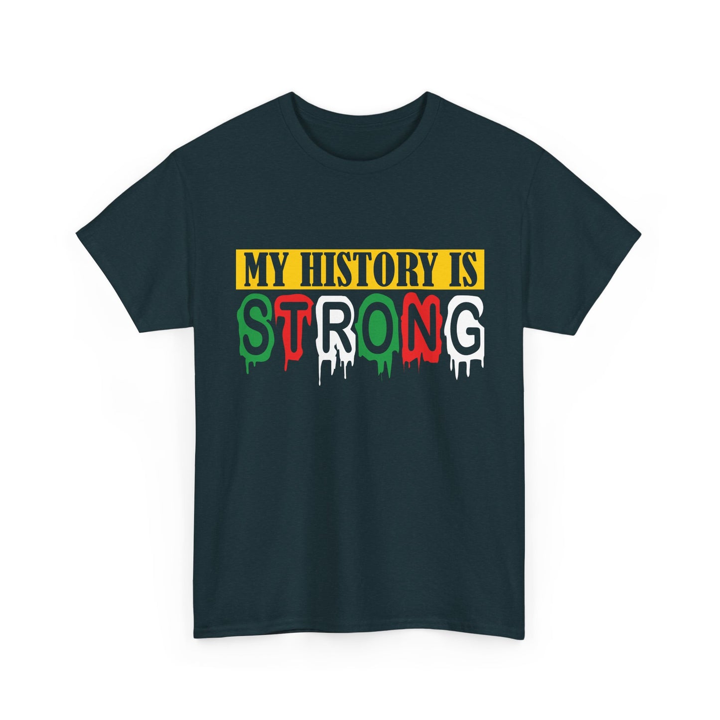 Empowerment Unisex Heavy Cotton Tee | My History Is Strong, Inspirational Shirt, Affirmation Tee, Black History Month Tee, Gift for [...]