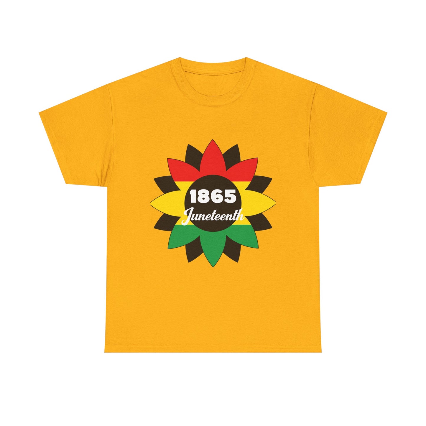Juneteenth Celebration Tee - Unisex Heavy Cotton Shirt, African Heritage Apparel, Black History Month, 1865 Roots, Proud Culture Wear