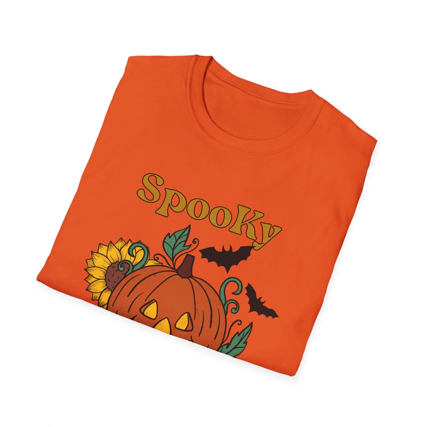 Spooky Season Unisex T-Shirt, Halloween Shirt, Pumpkin Tee, Fall Clothing, Festive Apparel
