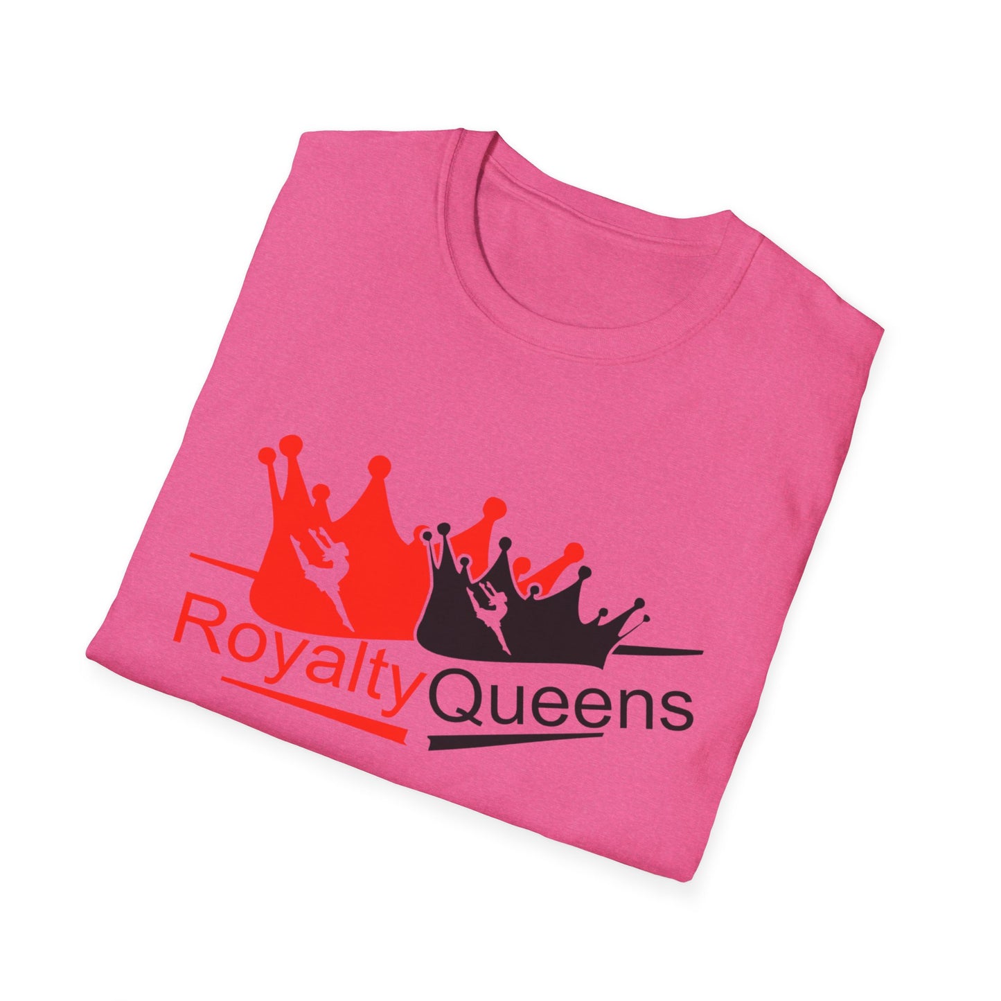 Royalty Queens Unisex Softstyle T-Shirt | Gifts for Her, Birthday Celebration, Empowerment Apparel, Bold Fashion, Casual Wear