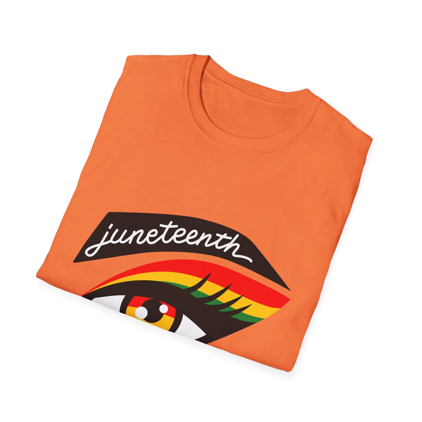 Juneteenth Eye Graphic T-Shirt, Unisex Tee, Afrocentric Apparel, Celebratory Wear, Black History Month Gift, Inclusive Fashion