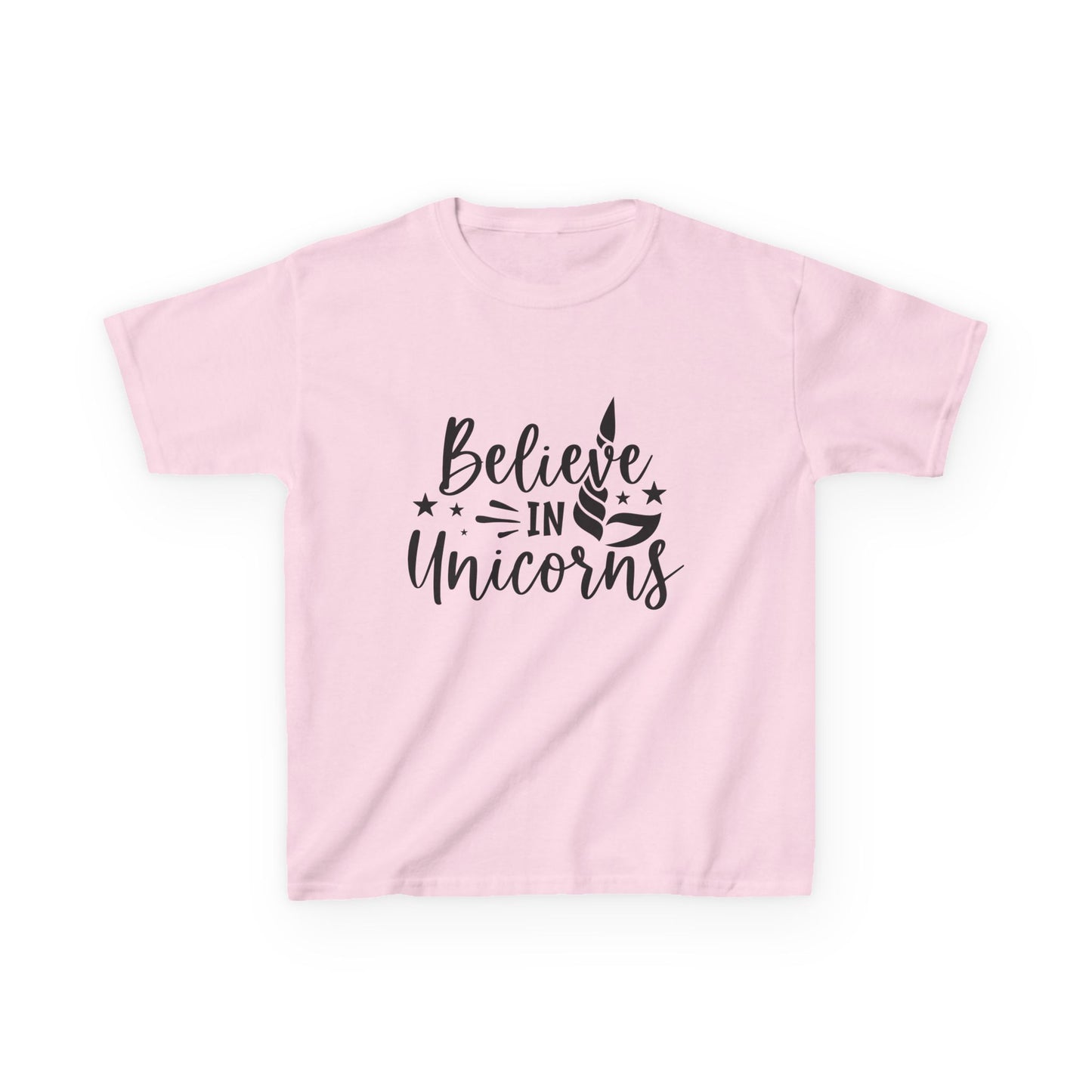 Believe in Unicorns Kids T-Shirt - Inspirational Cotton Tee for Dreamers