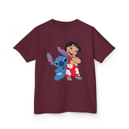 Cute Cartoon Kids Tee, Hawaiian Theme Shirt, Summer Fun Clothing, Gift for Kids, Birthday Party Outfit, Casual Summer Wear