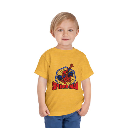 Spider-Man Toddler T-Shirt, Cute Kids Tee, Superhero Birthday Gift, Child's Playwear, Cartoon Apparel