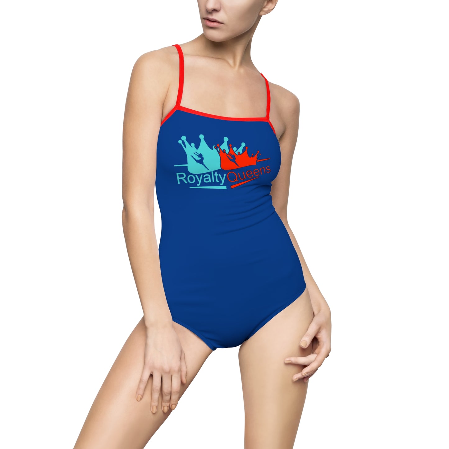 Royalty Queens Women's One-Piece Swimsuit, Beachwear, Swimwear, Summer Fashion, Pool Party, Vacation Outfit