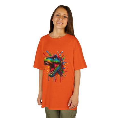 Colorful Dinosaur Kids Heavy Cotton™ Tee