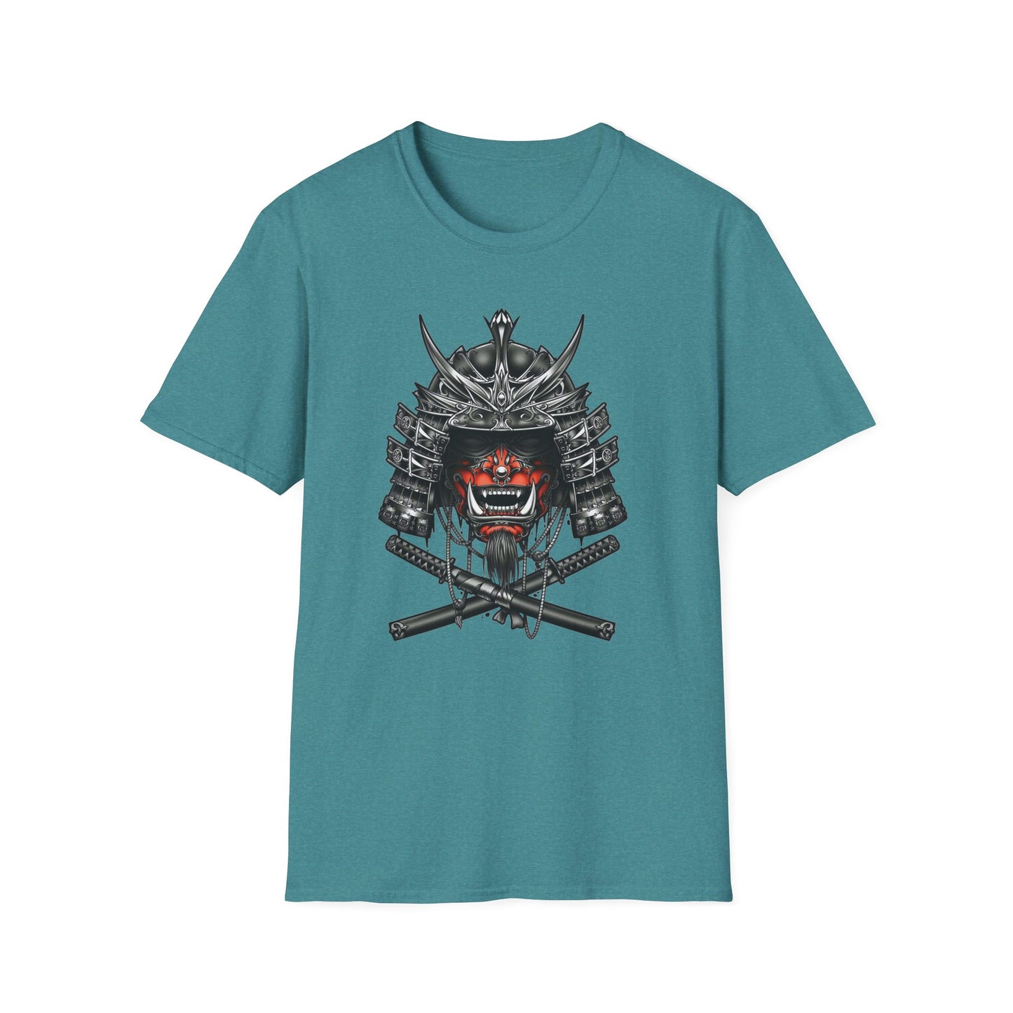 Unisex Samurai Warrior Graphic T-Shirt - Bold Design for Casual Wear