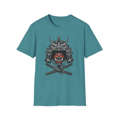 Unisex Samurai Warrior Graphic T-Shirt - Bold Design for Casual Wear