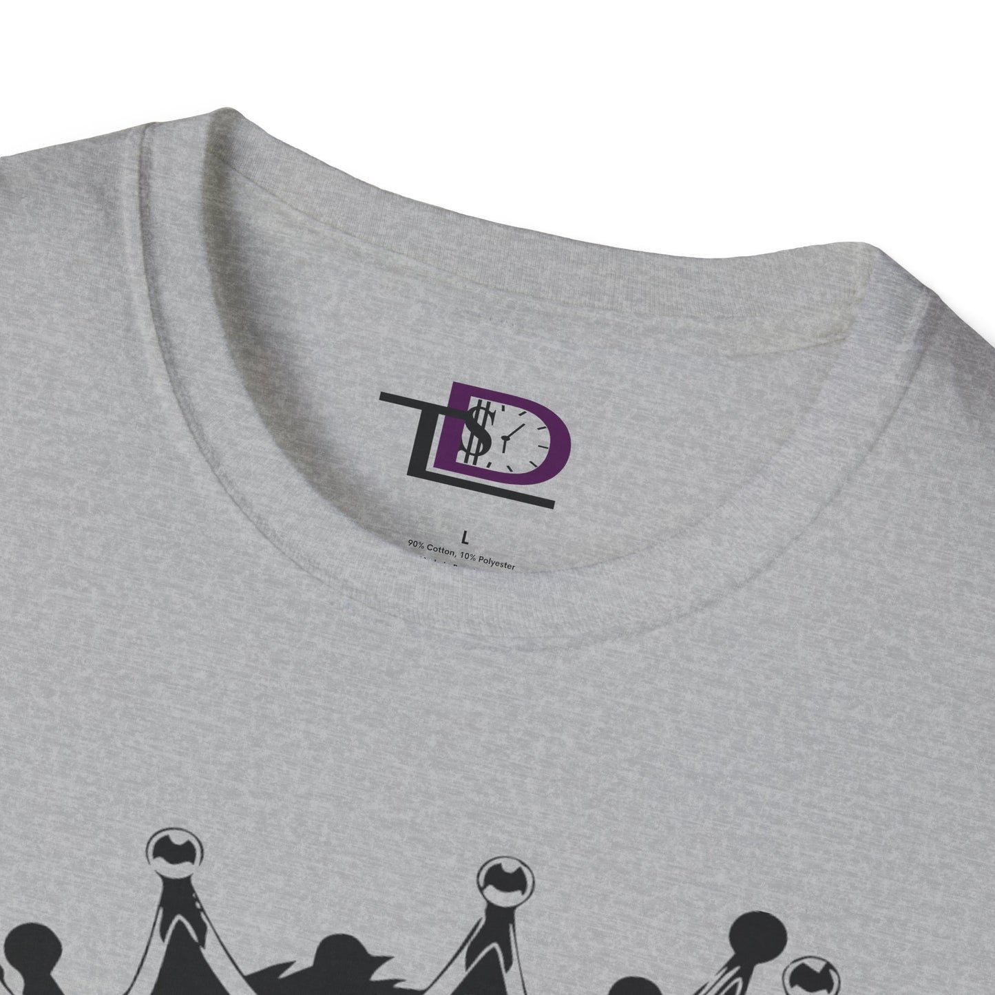 King Status Gorilla T-Shirt | Unisex Softstyle Tee for Casual Wear