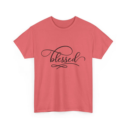 Blessed Unisex Heavy Cotton Tee - Comfortable and Meaningful Shirt for Everyday Wear