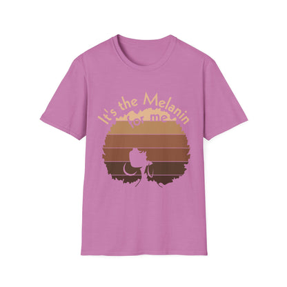Melanin Vibes Unisex T-Shirt - Celebrate Culture, Perfect for Everyday Wear, Gifts for Her, Birthday, Black History Month, Casual Style