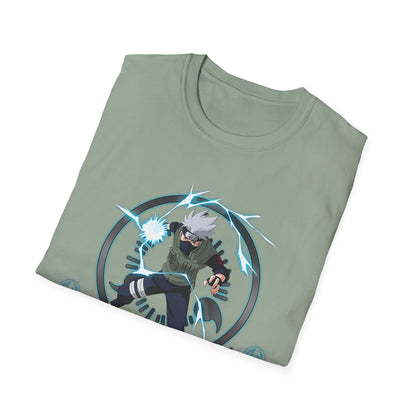 Kakashi Unisex Softstyle T-Shirt - Perfect for Anime Fans