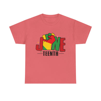 Juneteenth Unisex Heavy Cotton Tee, Celebration Shirt, Black History Apparel, Event T-Shirt, Commemorative Tee, Everyday Wear