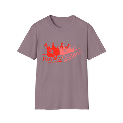 Royalty Queens Unisex Softstyle T-Shirt - Fun, Empowering, Comfortable Gift for Friends, Birthday, Celebration, Casual Wear