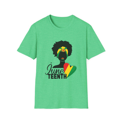 Juneteenth Celebration T-Shirt, Unisex Softstyle Tee, African American Pride Shirt, Freedom Day Apparel, Black History Month Gift