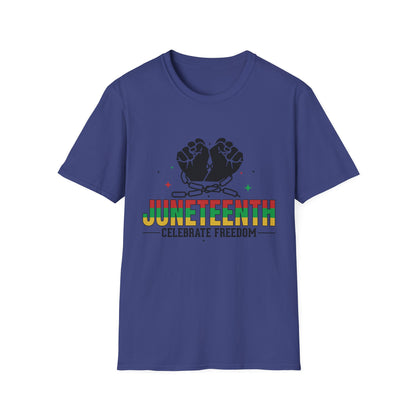 Juneteenth Freedom T-Shirt, Celebrate Freedom Tee, Unisex Graphic Shirt, African American History Apparel, Souvenir Gift for Juneteenth