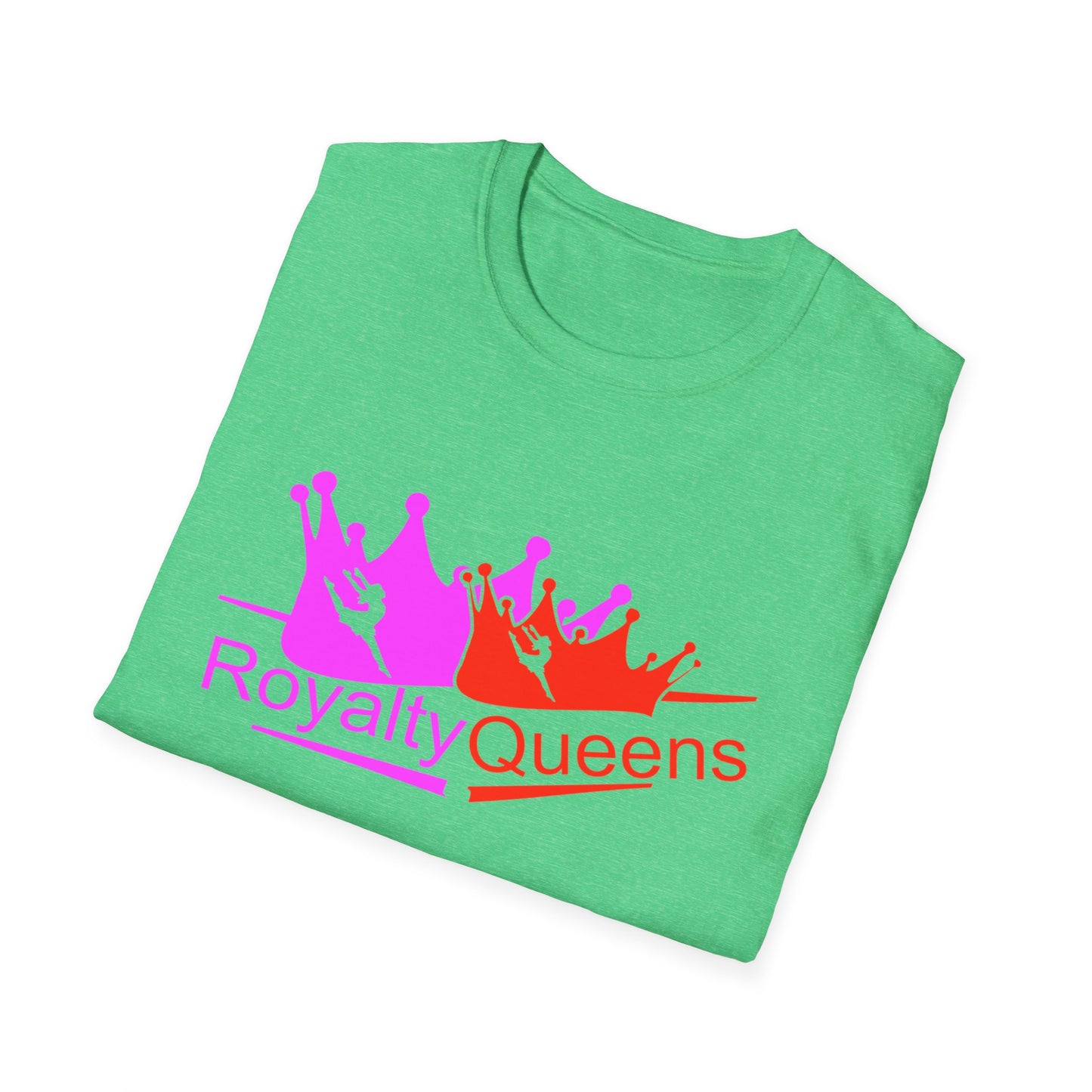 Royalty Queens T-Shirt - Celebrate Your Inner Queen, Unisex Softstyle Tee, Ideal for Birthdays, Pride Events, Feminist Gatherings, [...]