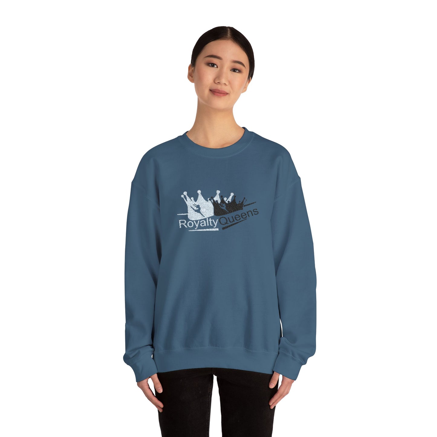 Queen Crown Crewneck Sweatshirt — 'Queens' Graphic Pride Pullover