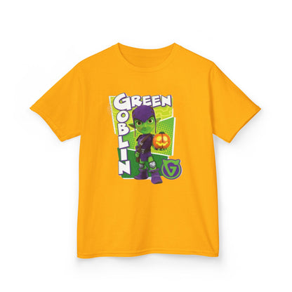 Kids Green Goblin Tee - Fun Halloween T-Shirt for Kids