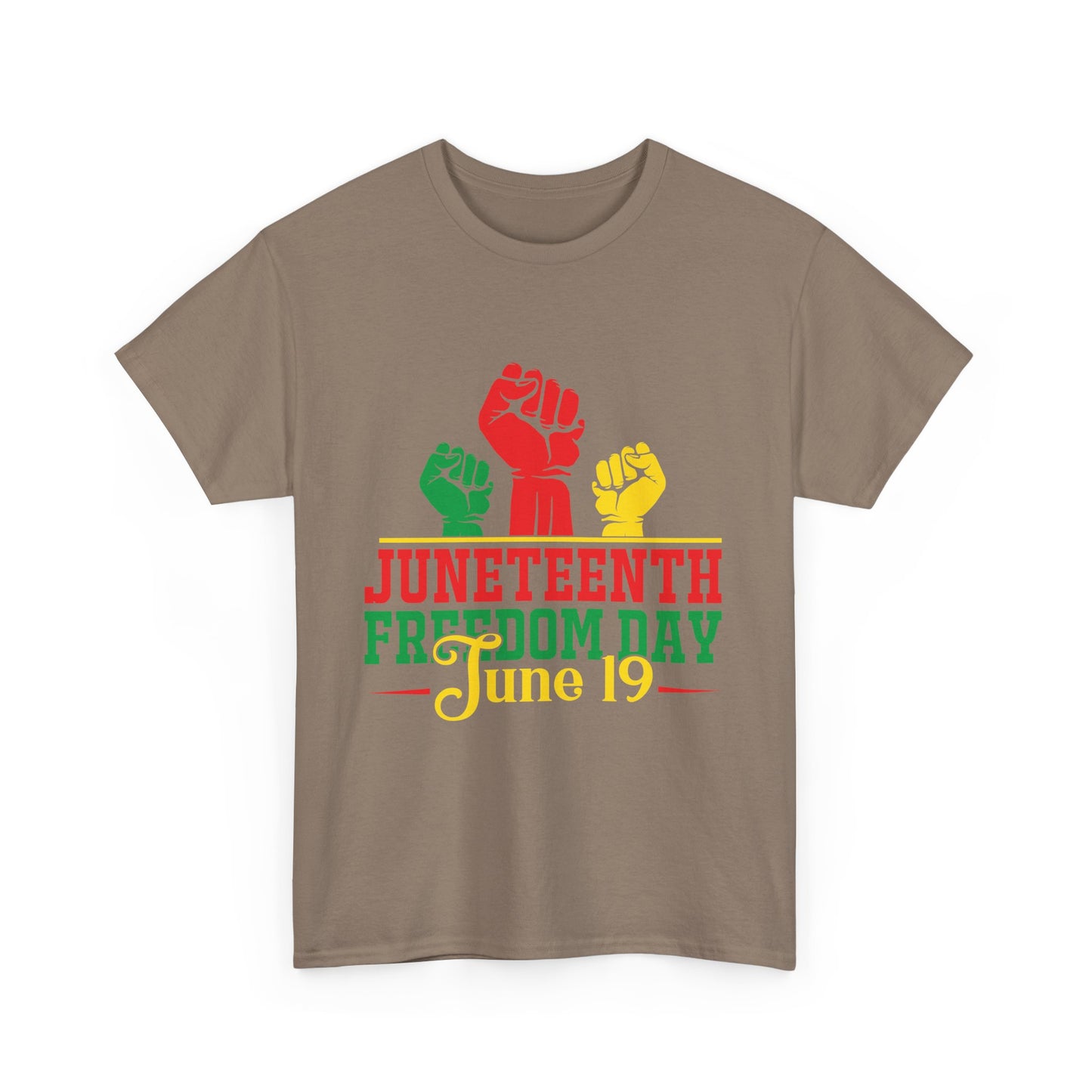 Juneteenth Freedom Day Tee | Unisex Cotton T-Shirt for Celebrating Emancipation, Black History Month, Racial Justice, Equality