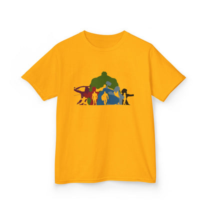 Superhero Kids Tee, Kids Heavy Cotton™ Shirt, Cartoon Character Tee, Youth Graphic Tee, Fun Gift for Children