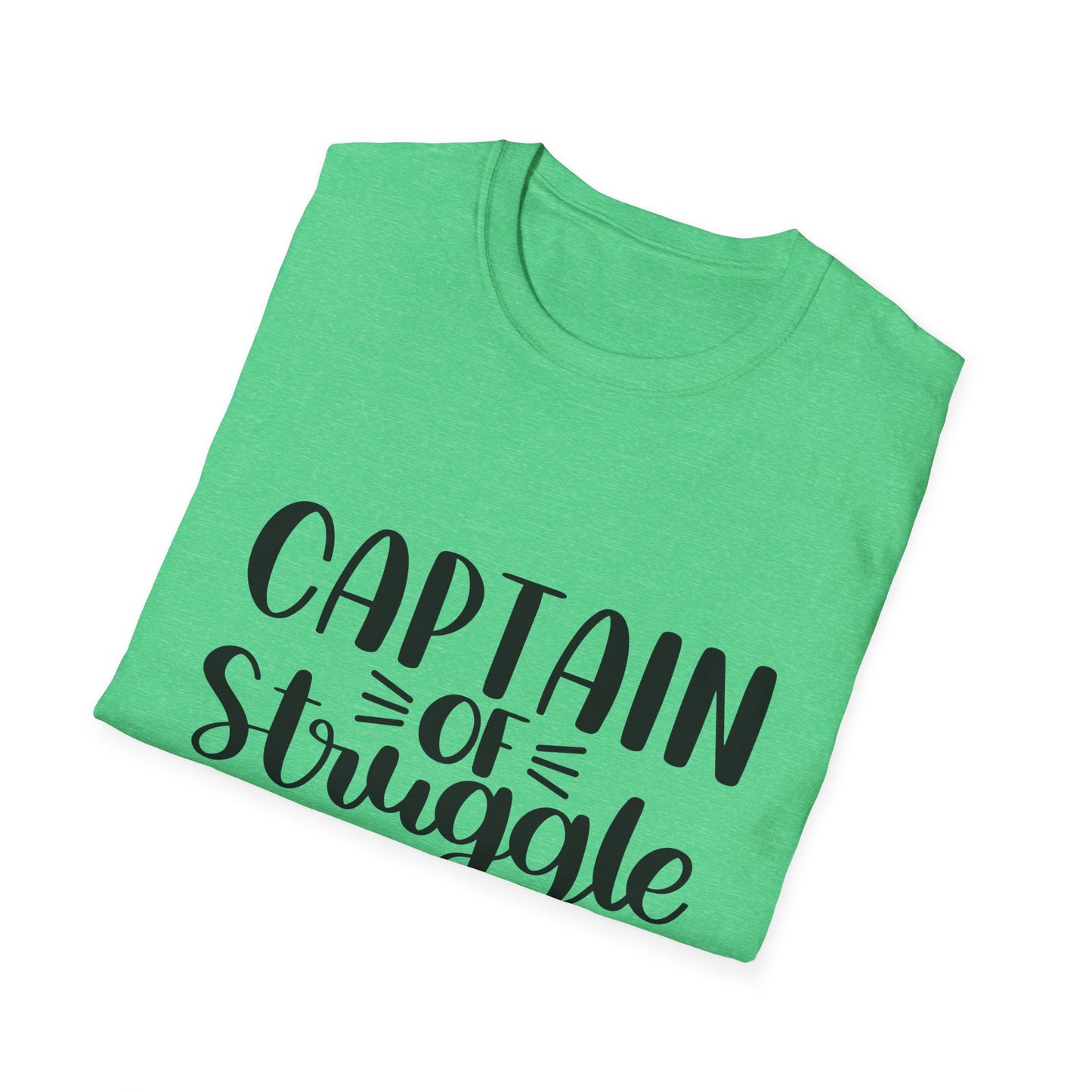 Captain of the Struggle Bus Unisex Softstyle T-Shirt
