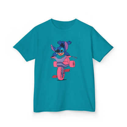 Kids' Playful Cartoon Tee, Fun Graphic Shirt, Gift for Children, Birthday Present, Everyday Wear, Colorful Kids' Apparel