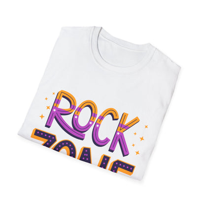 Rock Zone Unisex Softstyle T-Shirt, Music Lover Tee, Concert Outfit, Festival Wear, Birthday Gift, Casual Style