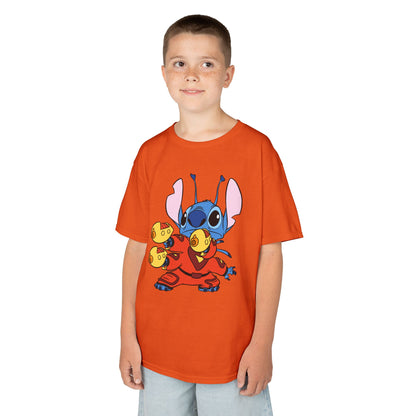 Colorful Kids Tee with Fun Cartoon Design