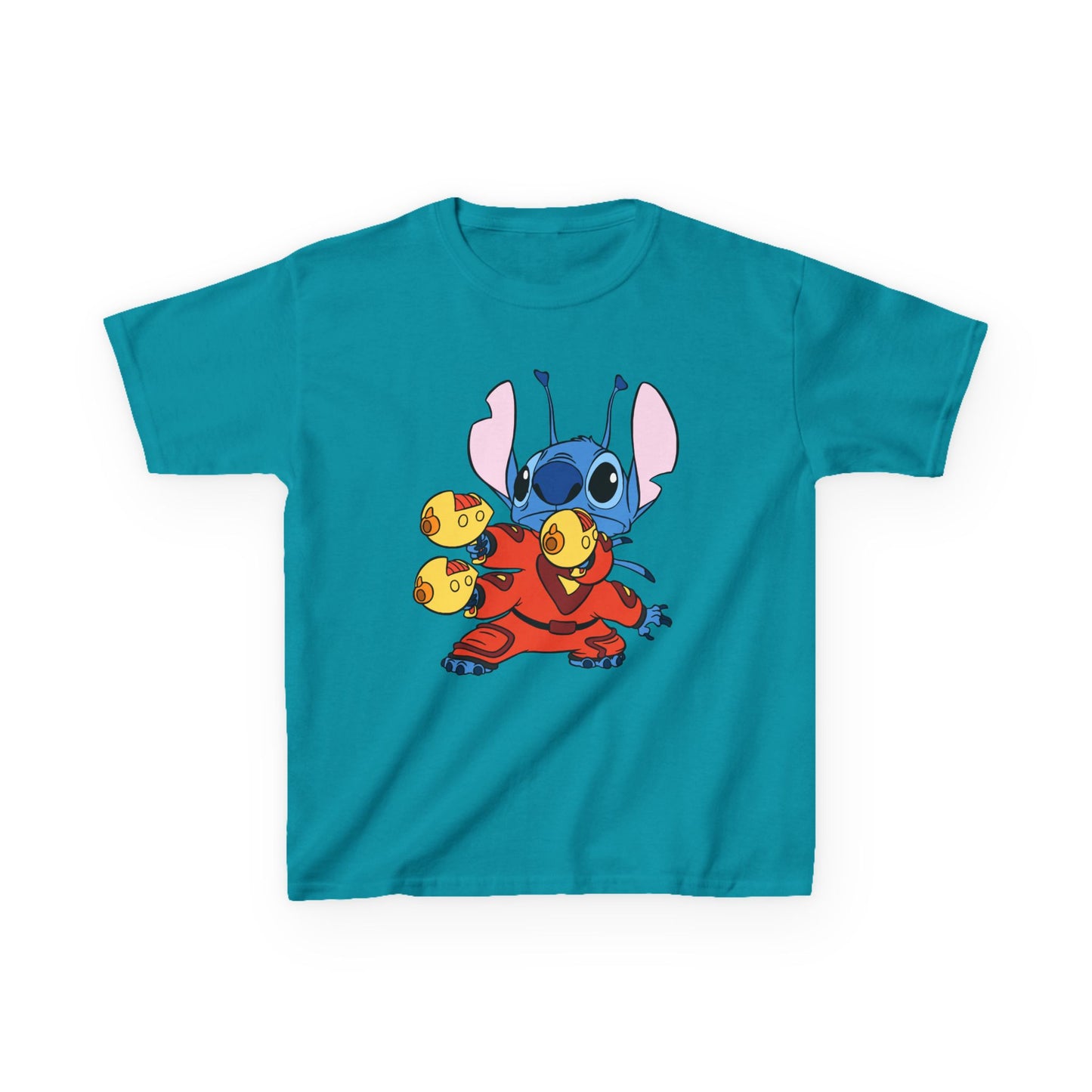 Colorful Kids Tee with Fun Cartoon Design