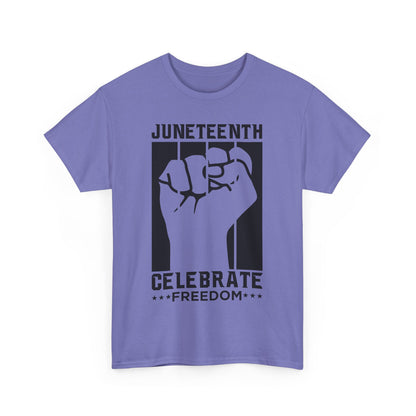 Juneteenth Celebration Tee, Unisex Heavy Cotton Shirt, Freedom T-Shirt for Events, Equality Gift, Black History Month Apparel