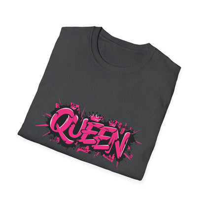 Queen Graphic Unisex T-Shirt, Trendy Apparel for Her, Gift for Birthday, Statement Tee for Queens, Perfect for Casual Outings, [...]