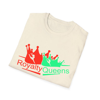 Royalty Queens Unisex Softstyle T-Shirt | Empowerment Tee, Gift for Her, Casual Wear, Birthday, Celebration