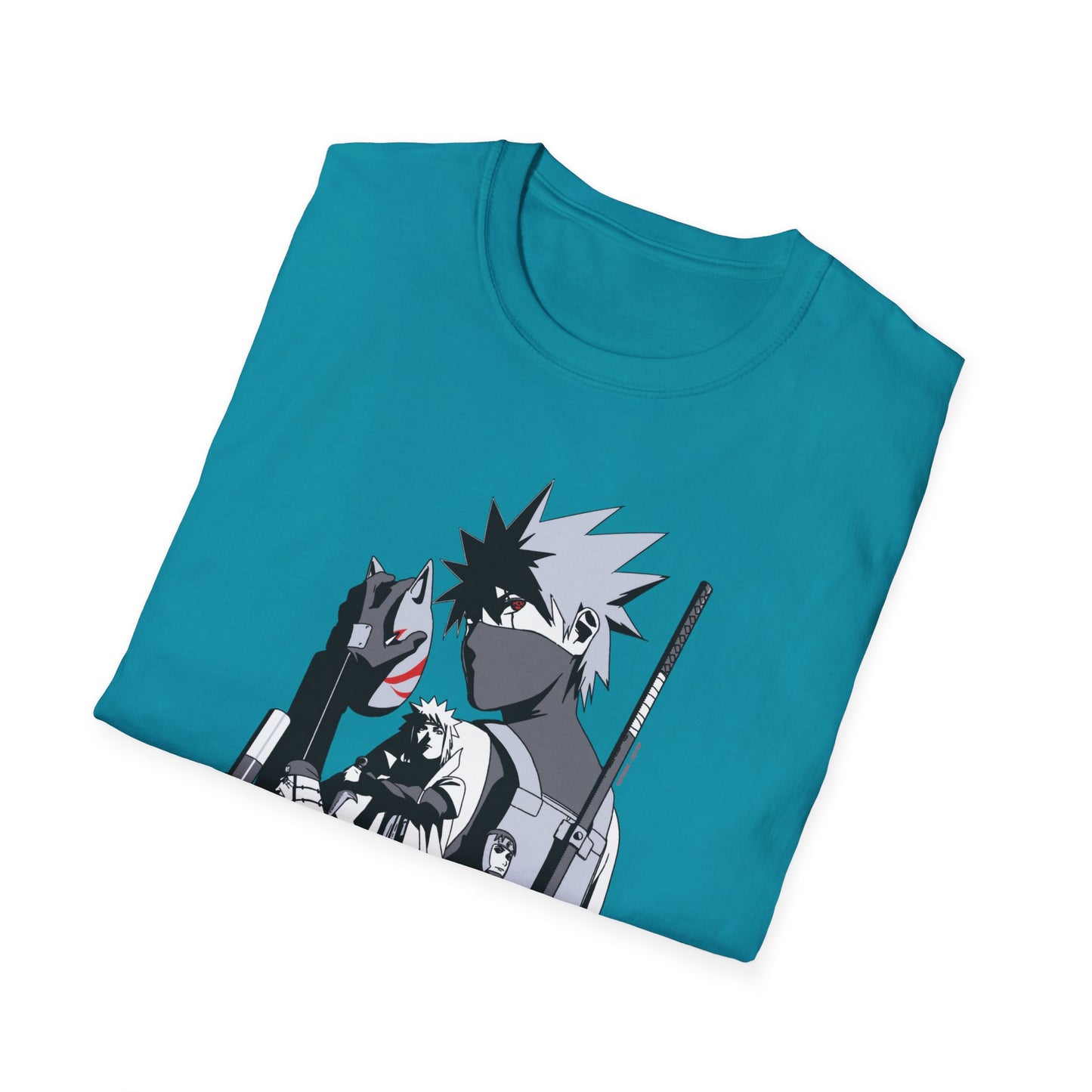Anime Naurto Inspired Unisex Softstyle T-Shirt - Bold Graphic Design