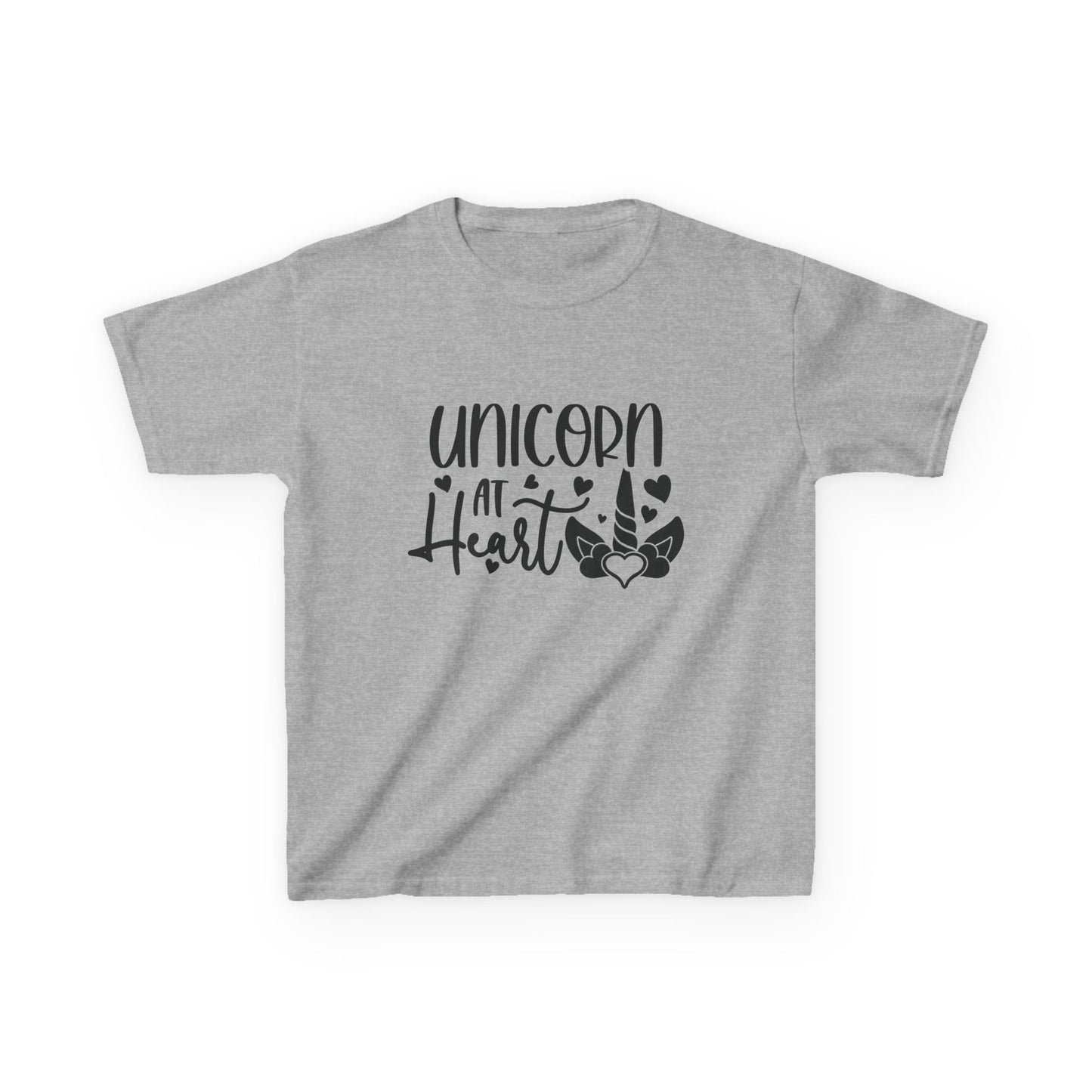 Unicorn at Heart Kids Tee – Cute Cotton T-Shirt for Young Dreamers