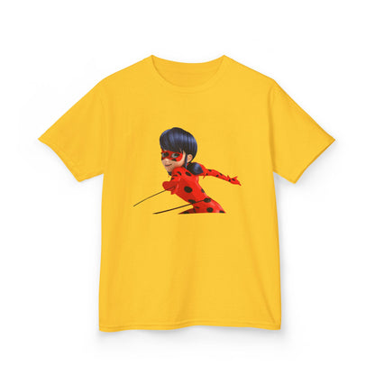 Kids Heroic Cartoon Tee, Fun Children's T-Shirt, Summer Playwear, Awesome Birthday Gift, Superhero Apparel, Adventure-Themed Shirt